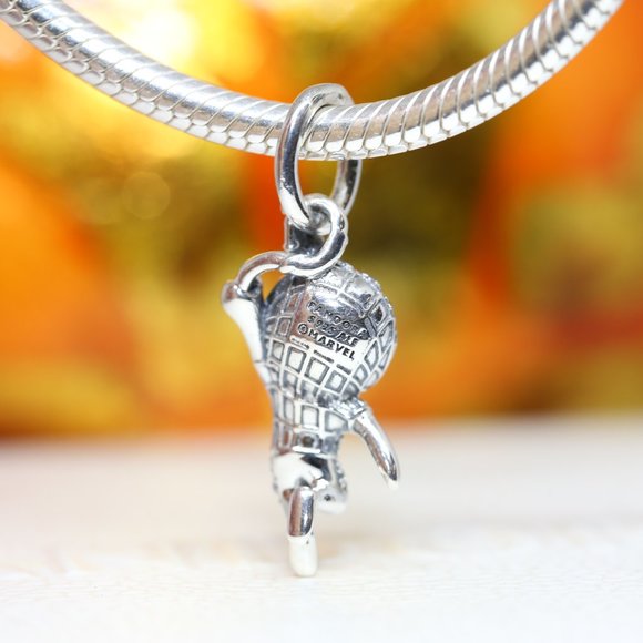 PANDORA Spider-Man Pavé Pendant 392353C01 - Picture 7 of 7